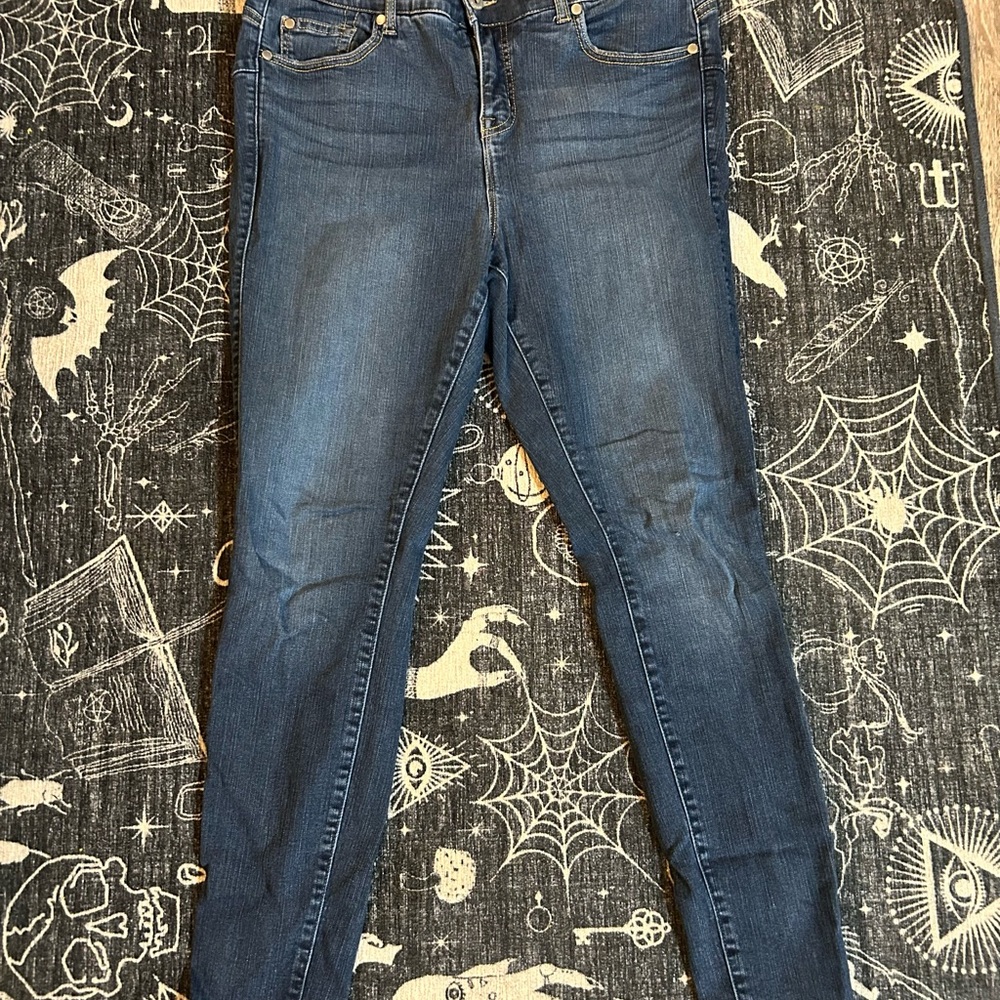 Torrid Dark Blue Skinny Jeans